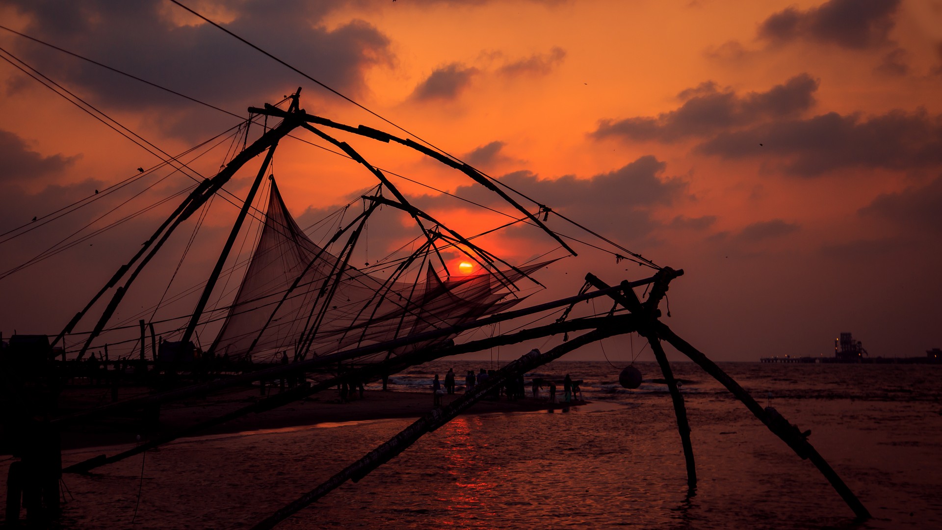 Chinese fishing nets